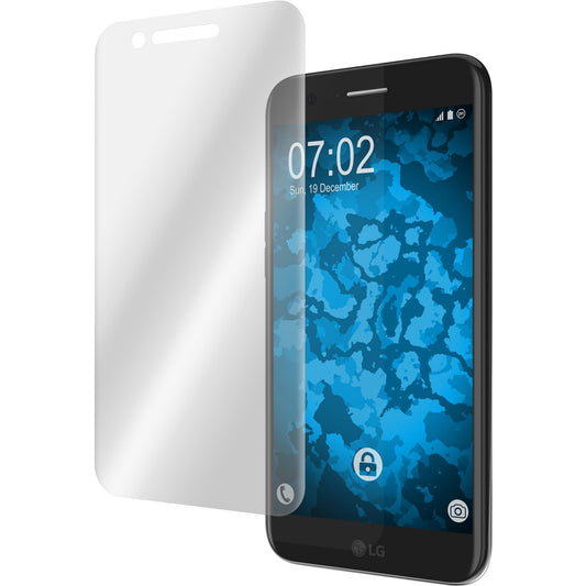 2 x LG K10 2017 Displayschutzfolie klar Flexible Folien