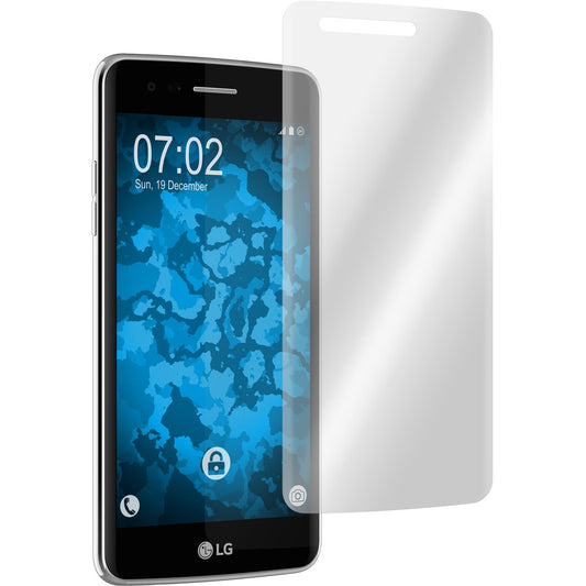 2 x LG K8 2017 Displayschutzfolie klar Flexible Folien