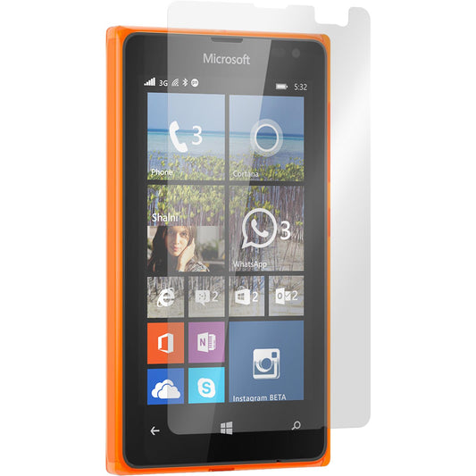 2 x Microsoft Lumia 532 Displayschutzfolie klar