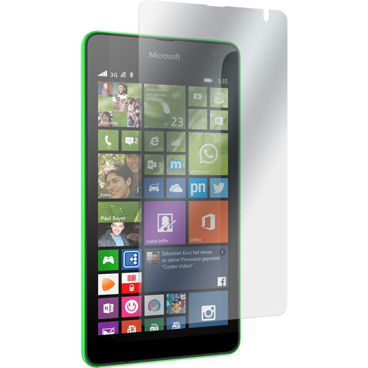 2 x Microsoft Lumia 535 Displayschutzfolie klar
