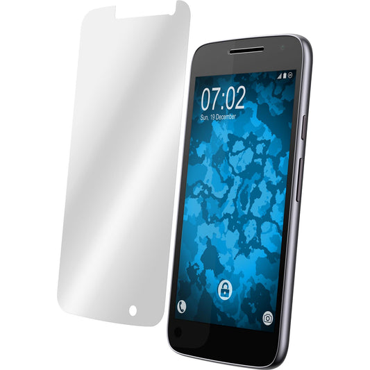 8 x Lenovo Moto G5 Displayschutzfolie Fiber-Glas klar
