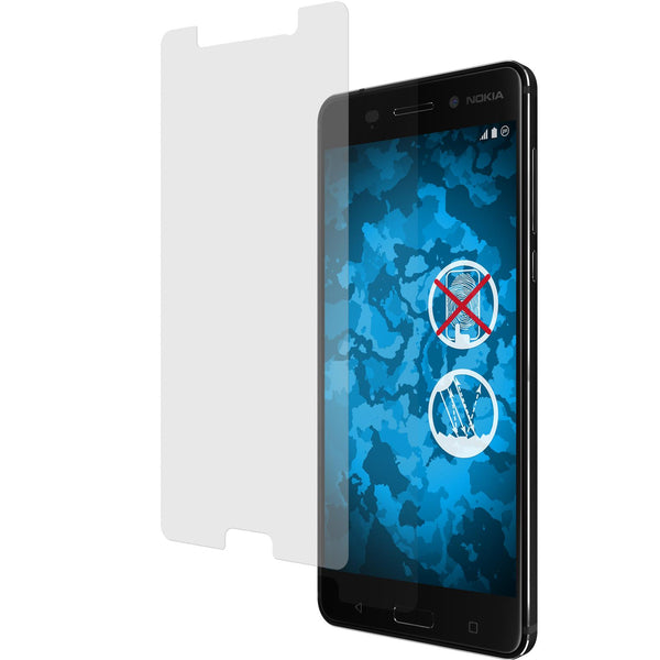 2 x  Nokia 6 Displayschutzfolie matt