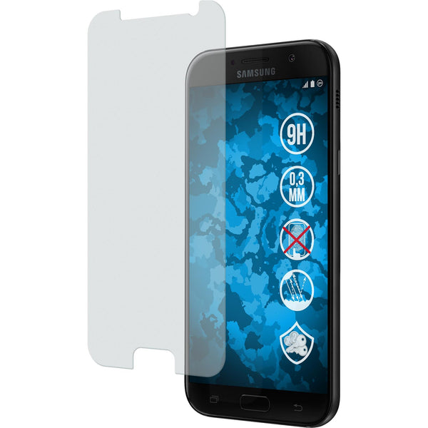 2 x Samsung Galaxy A7 (2017) Glas-Displayschutzfolie matt