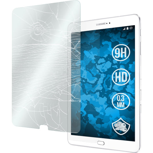 2 x Samsung Galaxy Tab E 9.6 Glas-Displayschutzfolie klar
