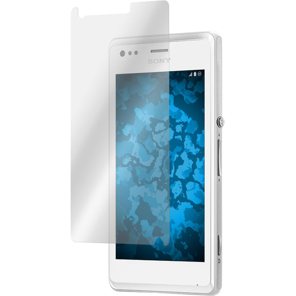 2 x Sony Xperia M Displayschutzfolie klar