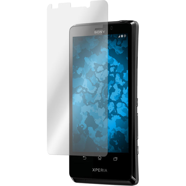 2 x Sony Xperia T Displayschutzfolie klar