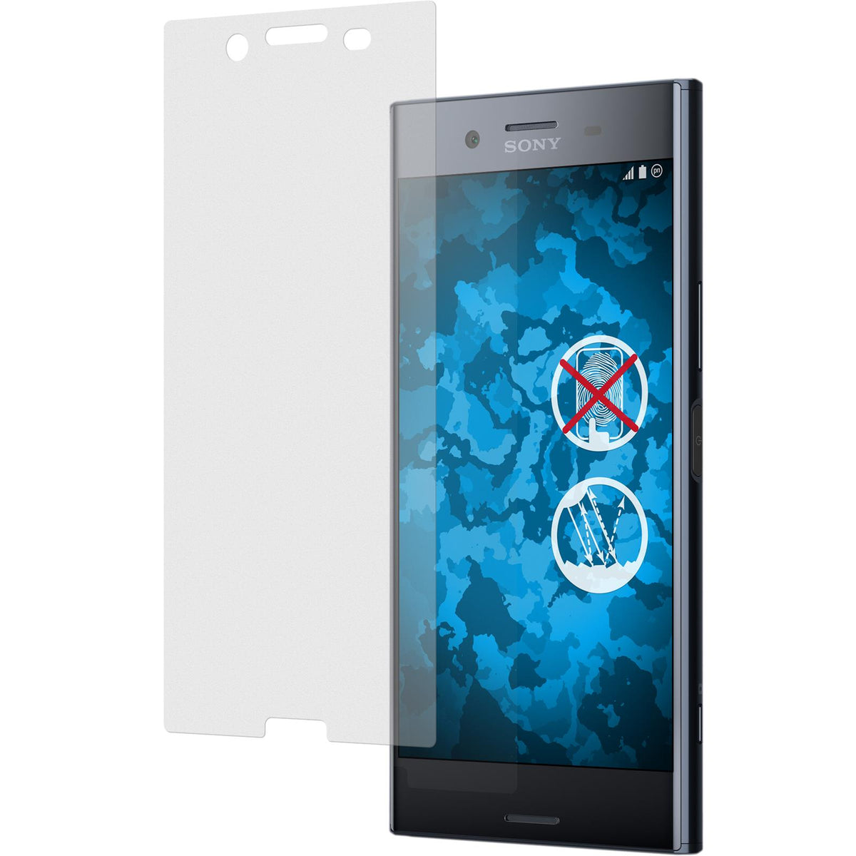 2 x Sony Xperia XZ Premium Displayschutzfolie matt
