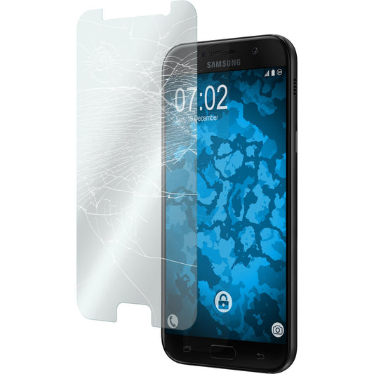 3 x Samsung Galaxy A3 2017 Glas-Displayschutzfolie klar