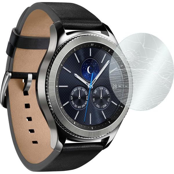 3 x Samsung Gear S3 Classic/Frontier Glas-Displayschutzfolie