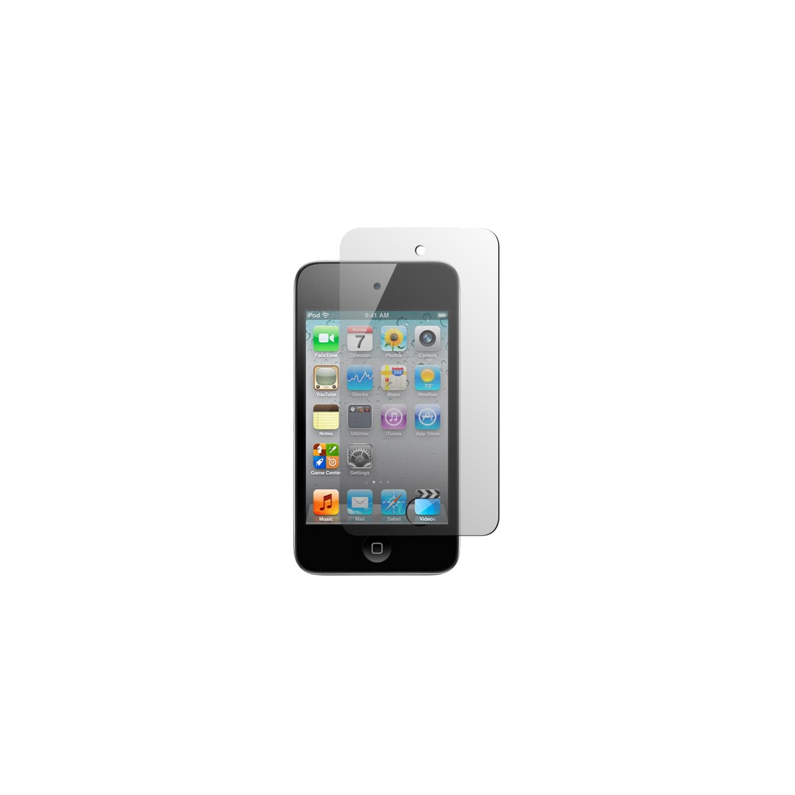 4 x Apple iPod 4 Displayschutzfolie klar