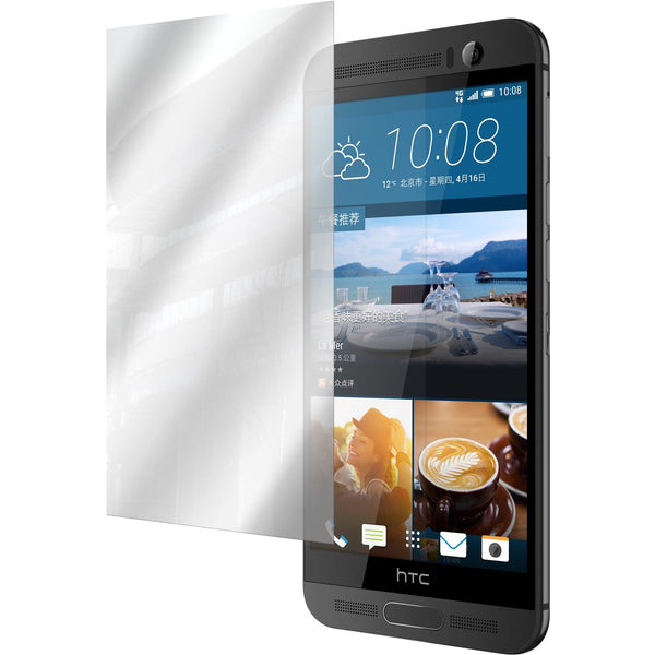 4 x HTC One M9 Plus Displayschutzfolie verspiegelt