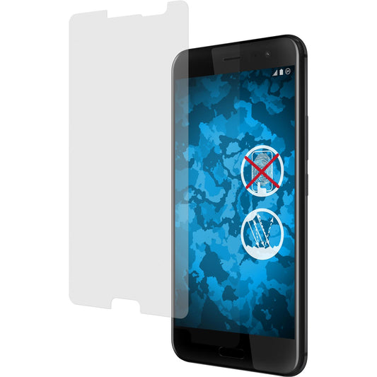 4 x HTC U11 Displayschutzfolie matt