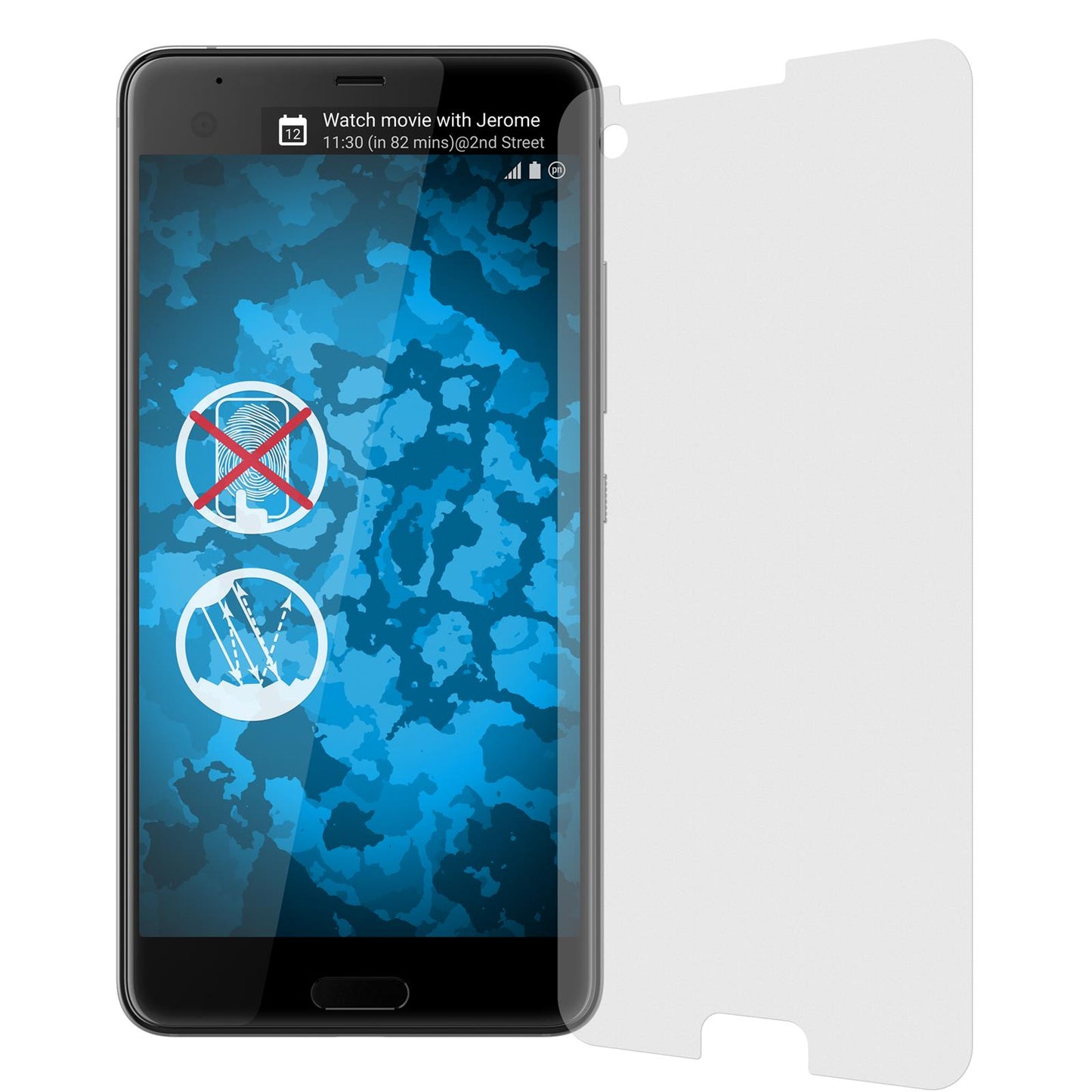 4 x HTC U Ultra Displayschutzfolie matt