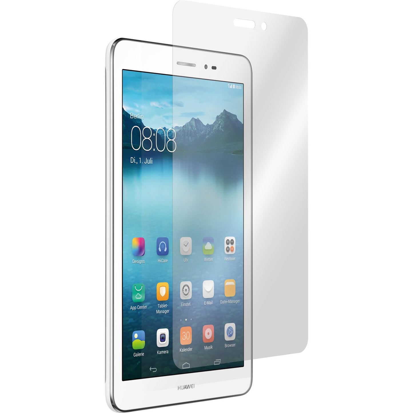 4 x Huawei MediaPad T1 8.0 Displayschutzfolie klar