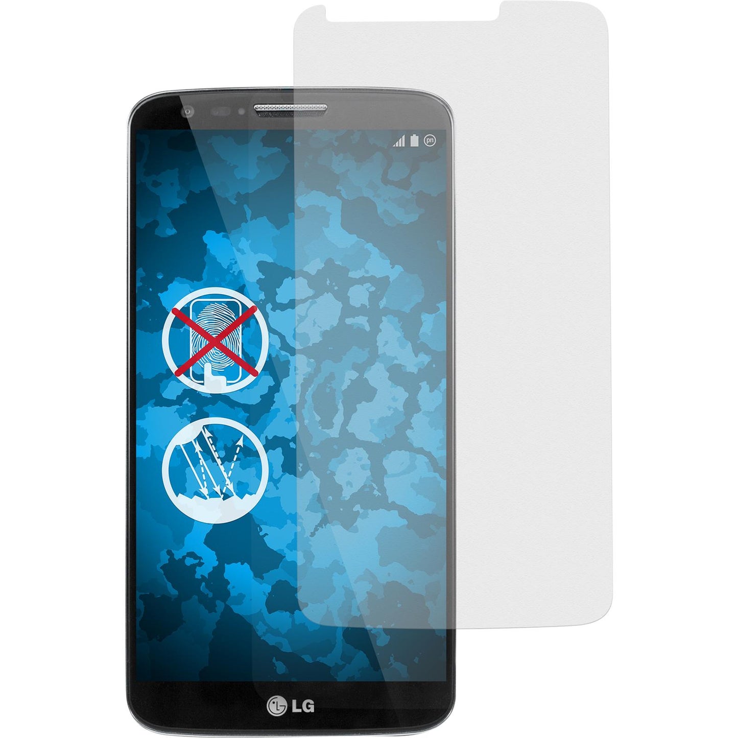 4 x LG G2 Displayschutzfolie matt