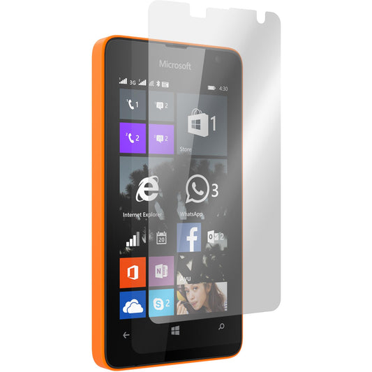 4 x Microsoft Lumia 430 Dual Displayschutzfolie klar