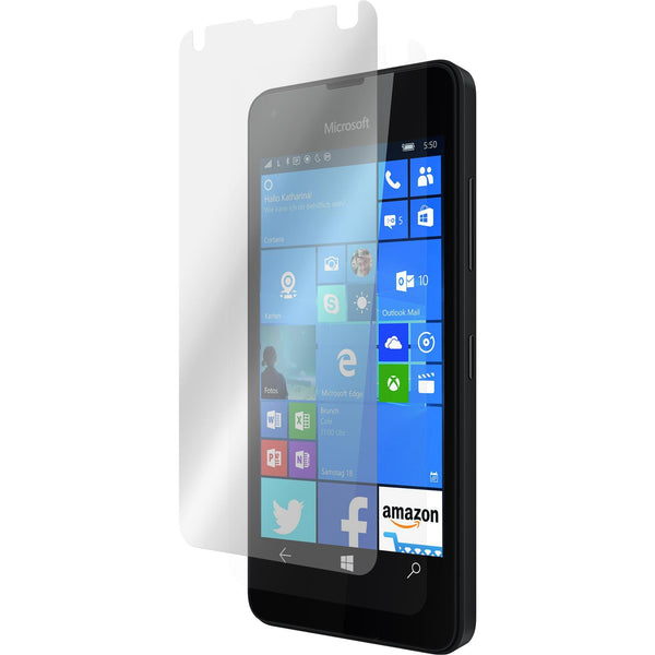 4 x Microsoft Lumia 550 Displayschutzfolie matt