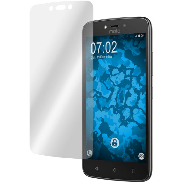4 x Lenovo Moto C Displayschutzfolie klar Flexible Folien