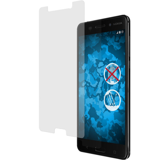 4 x  Nokia 6 Displayschutzfolie matt