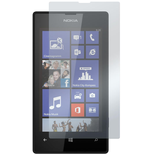 4 x  Nokia Lumia 520 Displayschutzfolie klar