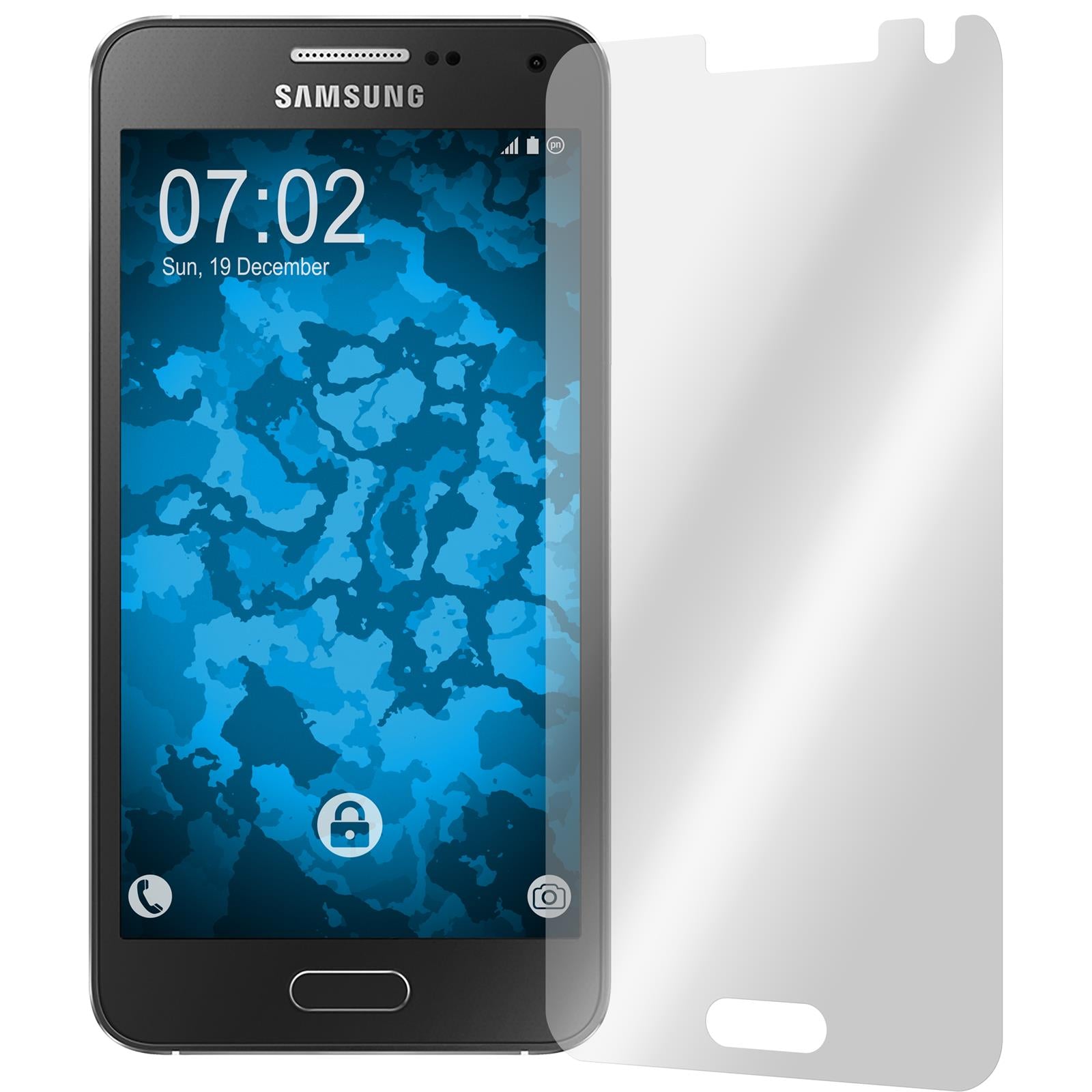 4 x Samsung Galaxy A5 (A500) Displayschutzfolie klar Flexibl