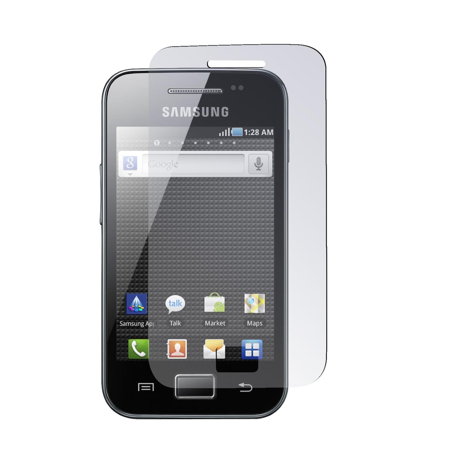 4 x Samsung Galaxy Ace Displayschutzfolie klar