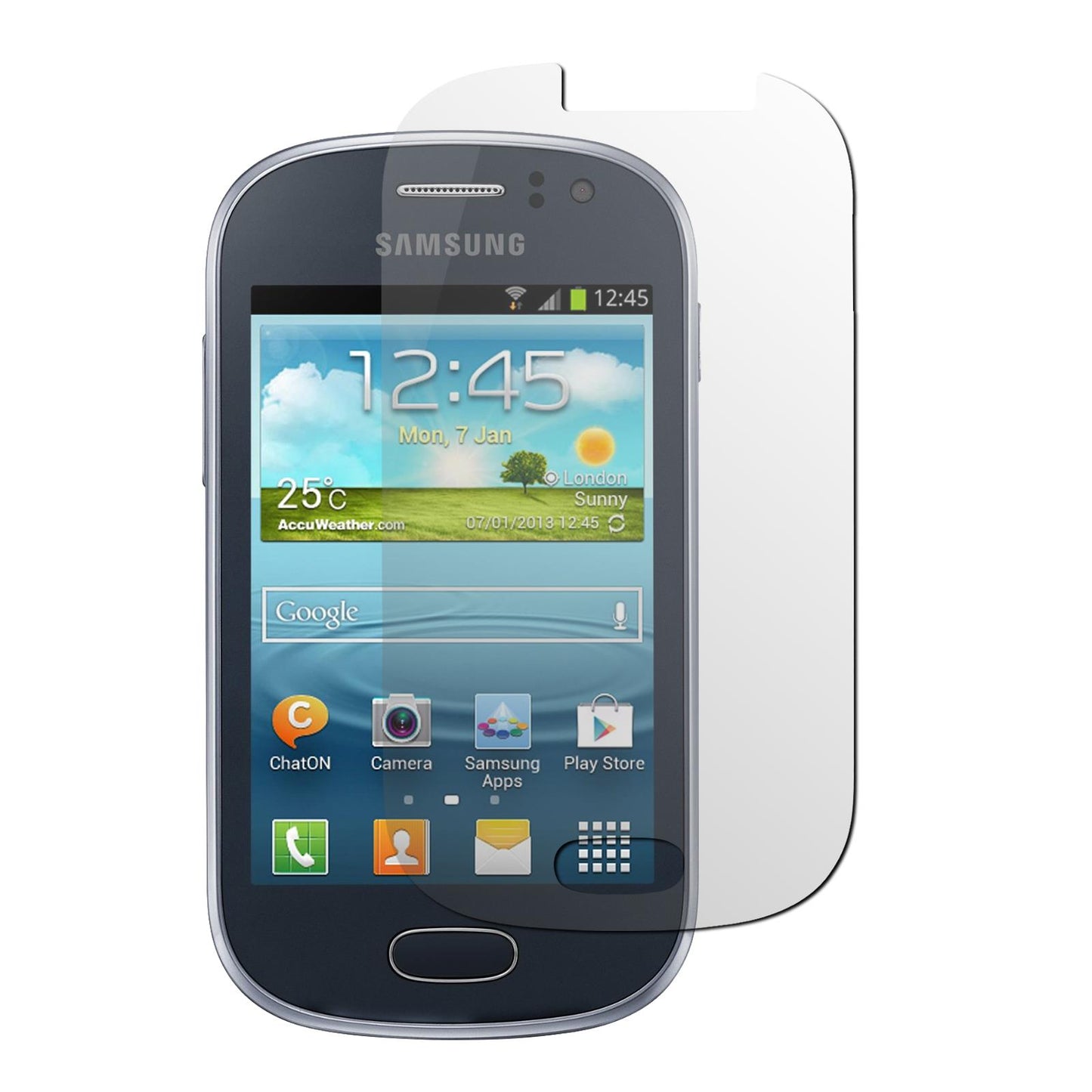 4 x Samsung Galaxy Fame Displayschutzfolie matt