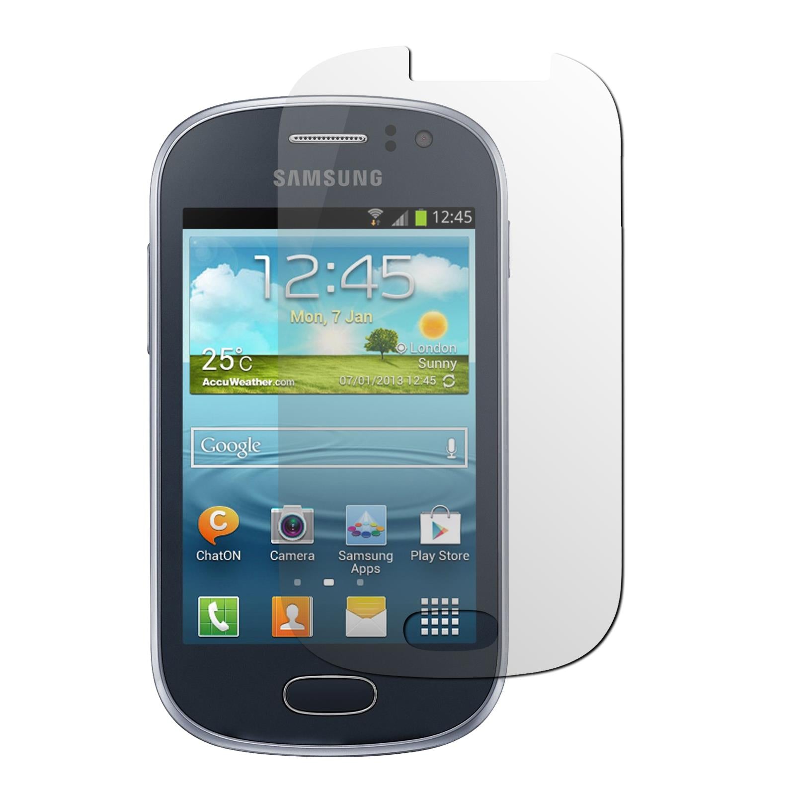 4 x Samsung Galaxy Fame Displayschutzfolie matt
