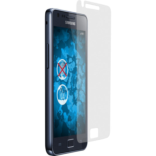 4 x Samsung Galaxy S2 Displayschutzfolie matt