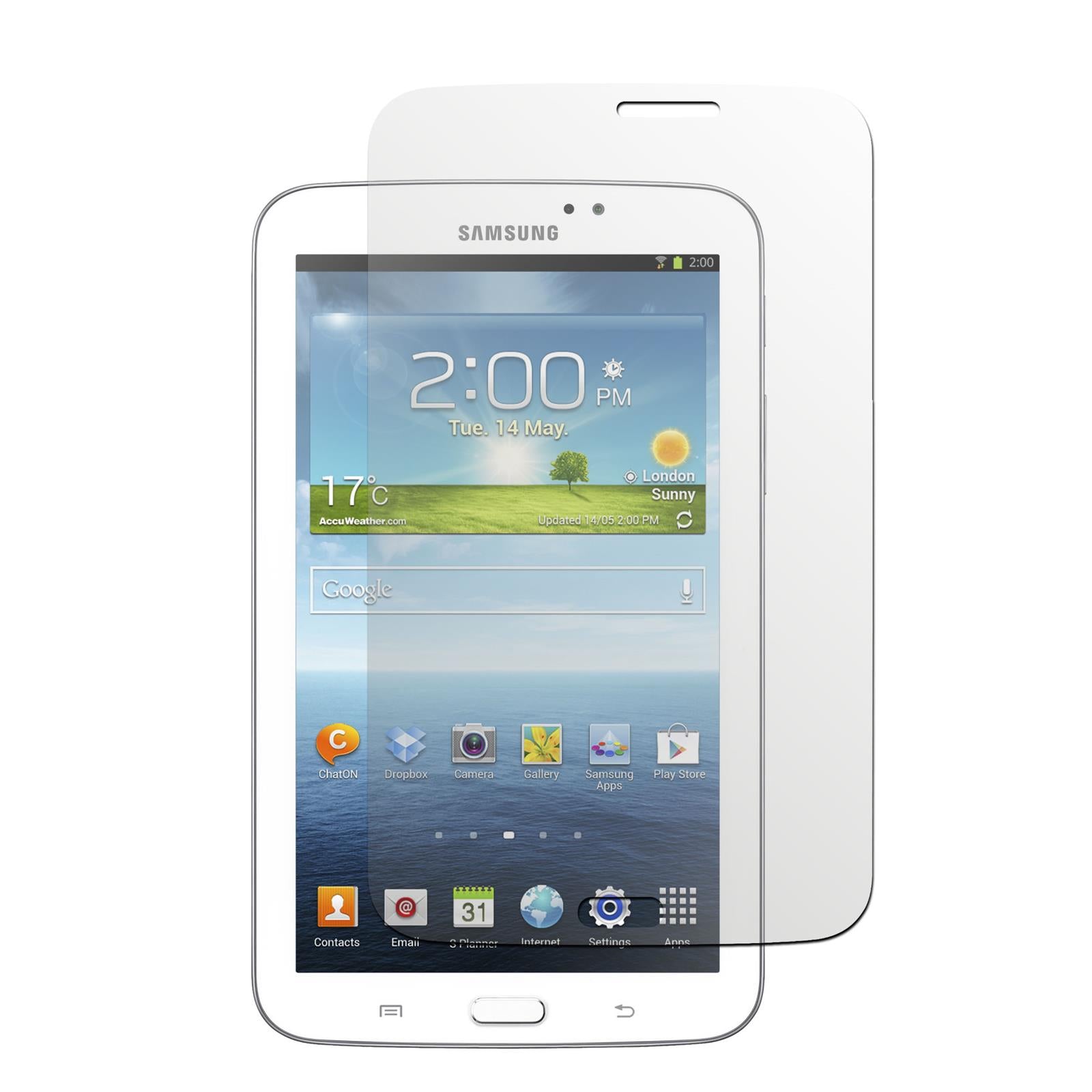 4 x Samsung Galaxy Tab 3 7.0 Displayschutzfolie matt