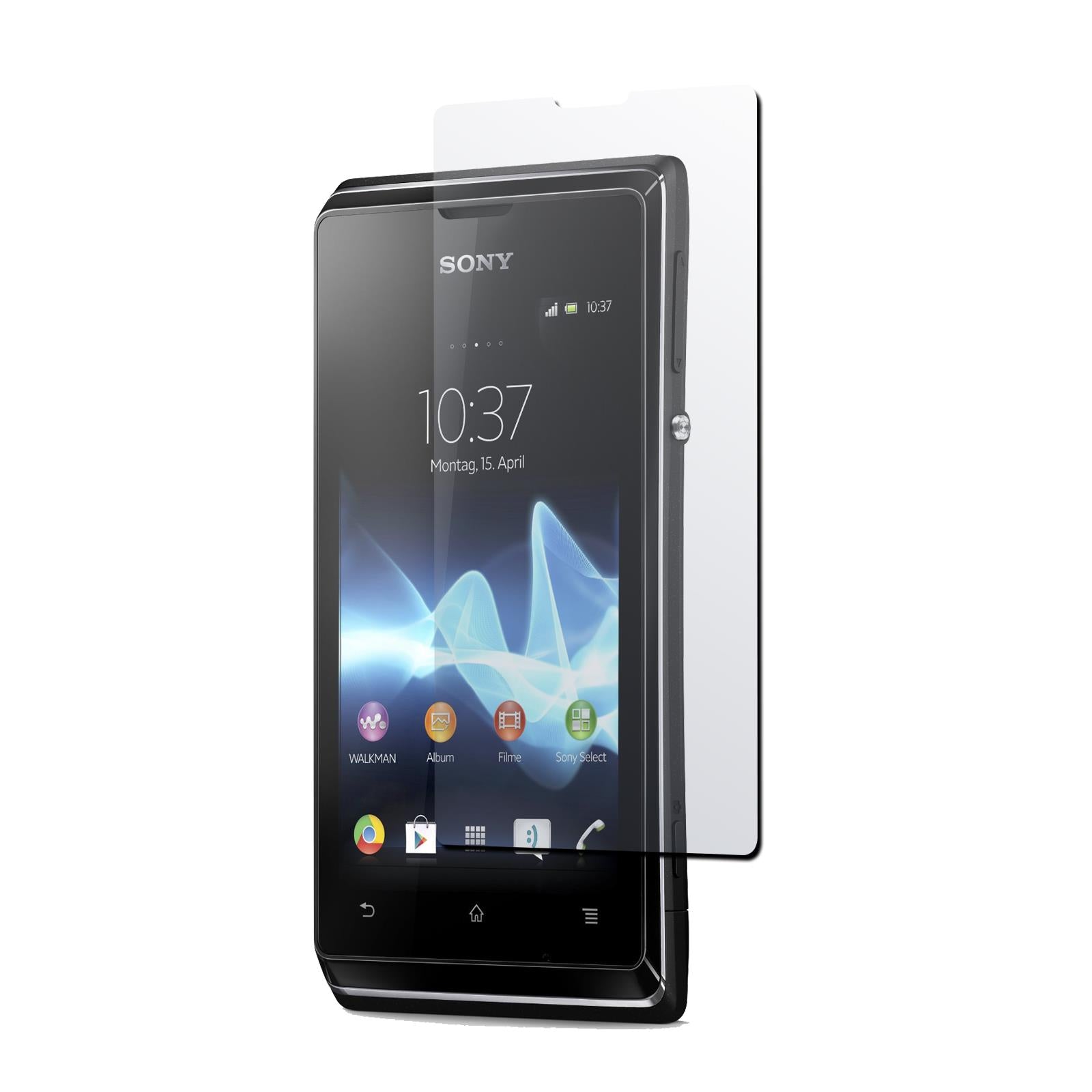 4 x Sony Xperia E Displayschutzfolie klar