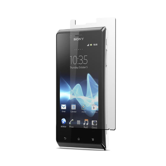 4 x Sony Xperia J Displayschutzfolie klar