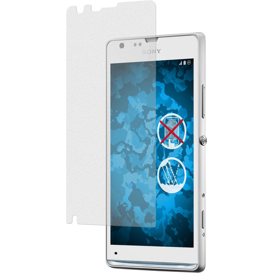 4 x Sony Xperia SP Displayschutzfolie matt