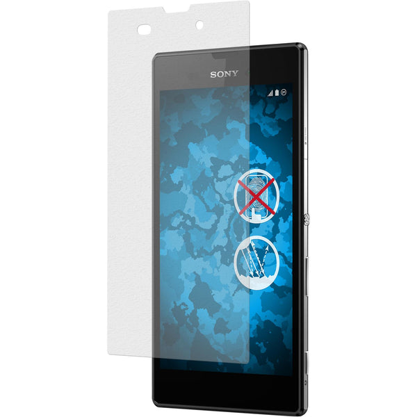 4 x Sony Xperia Style Displayschutzfolie matt