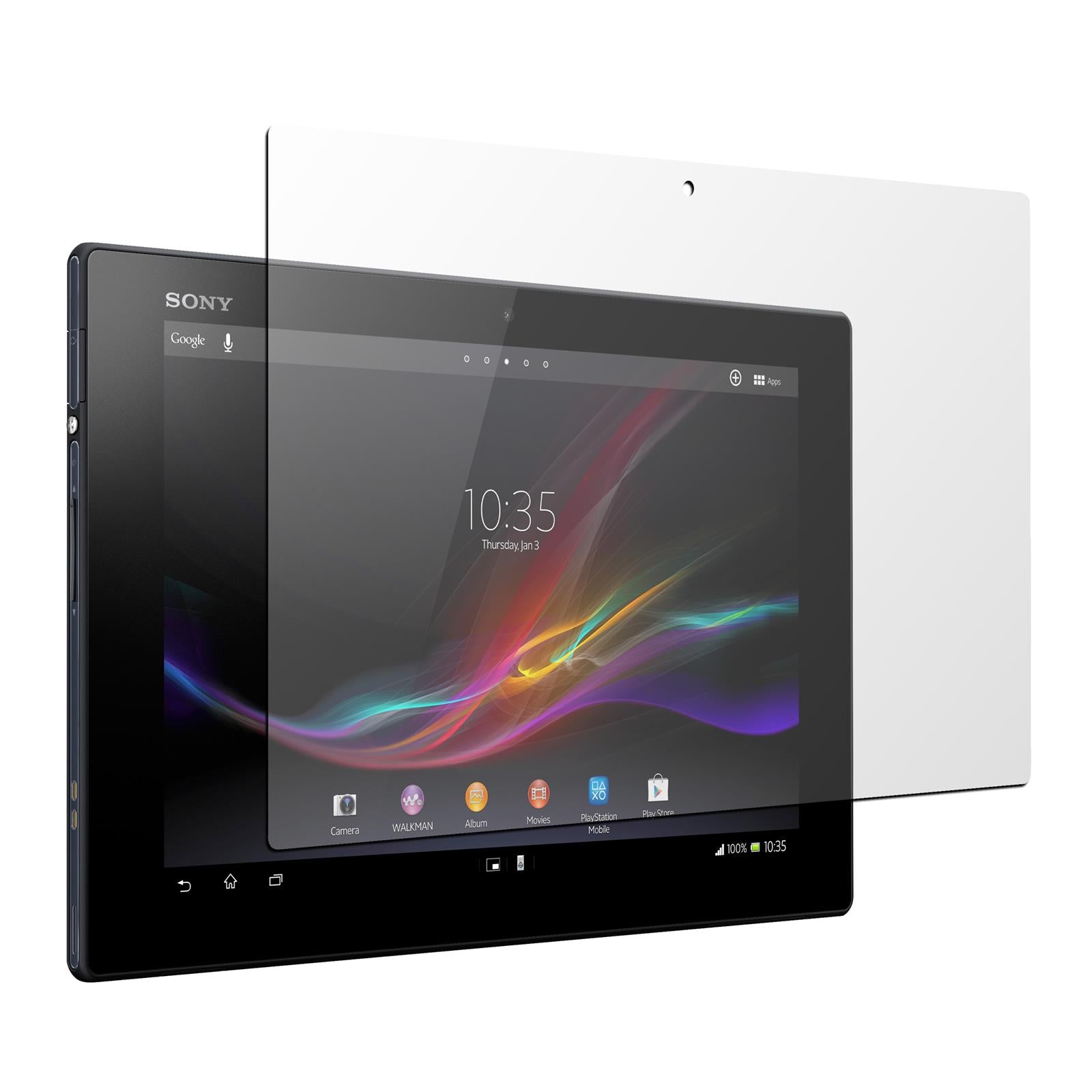4 x Sony Xperia Tablet Z Displayschutzfolie matt