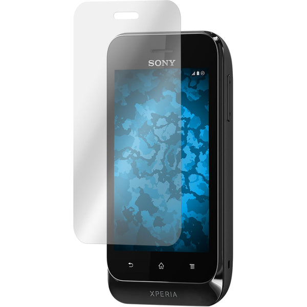 4 x Sony Xperia tipo Displayschutzfolie klar
