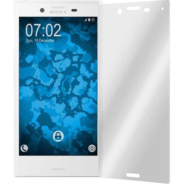 4 x Sony Xperia X Compact Displayschutzfolie klar Flexible F