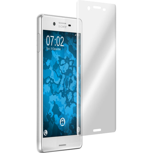 4 x Sony Xperia X Displayschutzfolie klar Flexible Folien