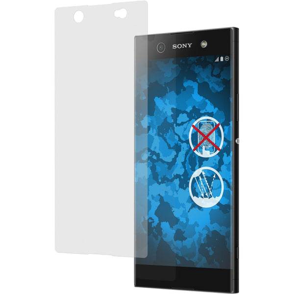 4 x Sony Xperia XA1 Ultra Displayschutzfolie matt