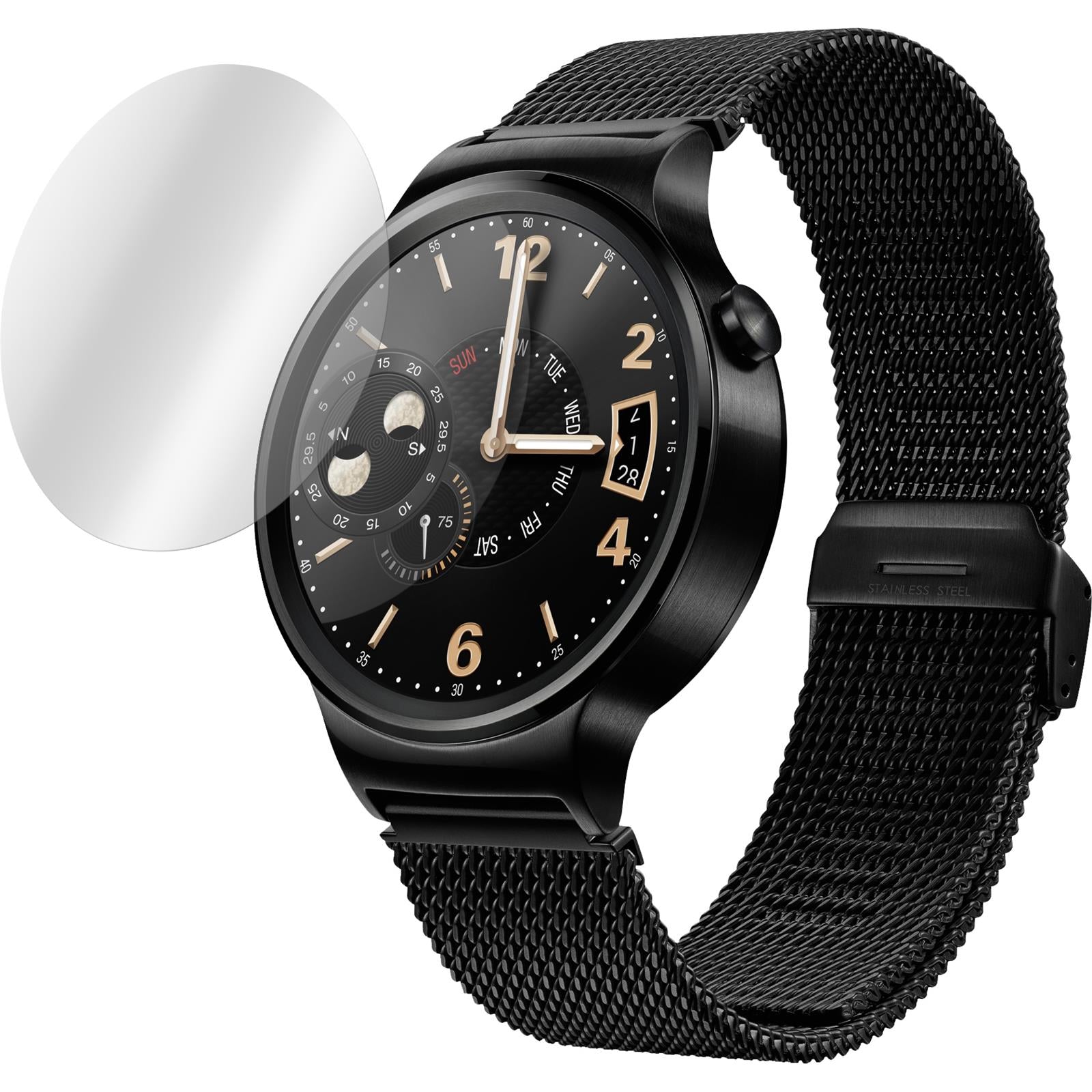 6 x Huawei Watch Displayschutzfolie matt