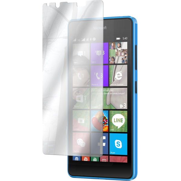 6 x Microsoft Lumia 540 Dual Displayschutzfolie verspiegelt