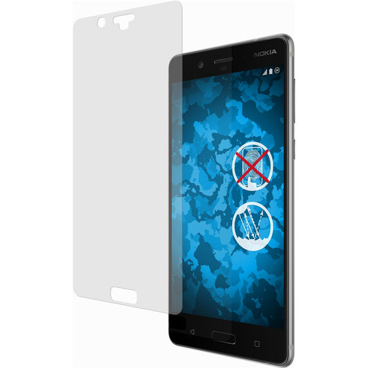 6 x  Nokia 8 Displayschutzfolie matt