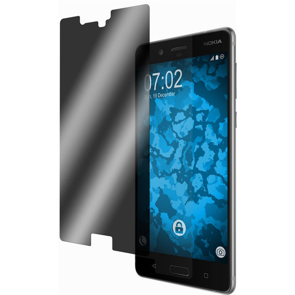 6 x  Nokia 8 Displayschutzfolie Privacy