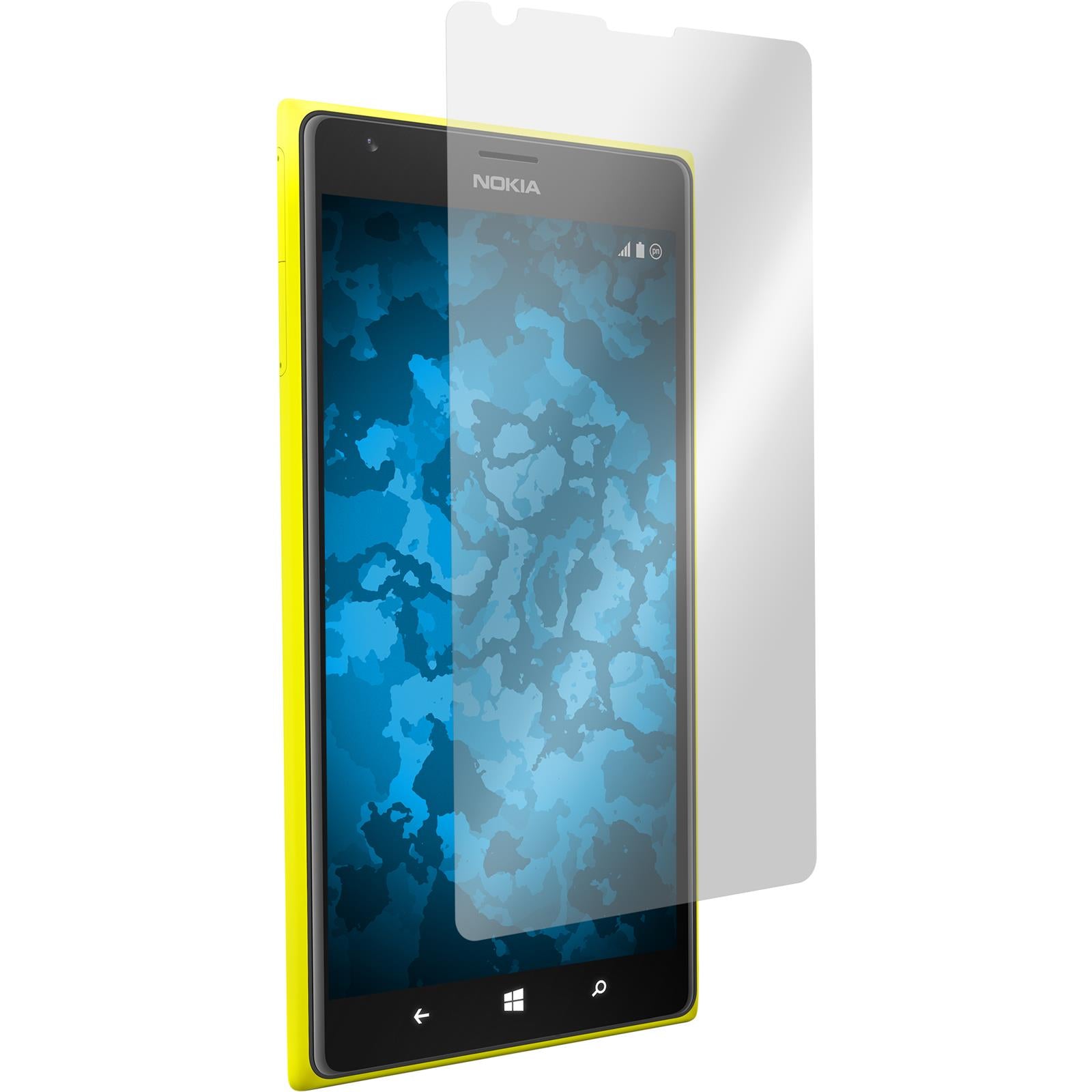 6 x  Nokia Lumia 1520 Displayschutzfolie klar