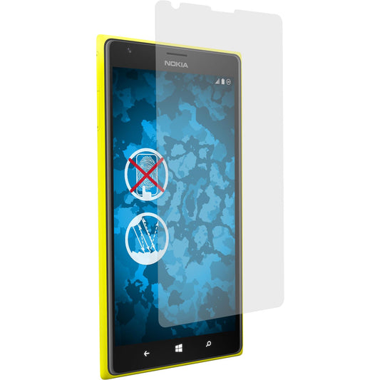 6 x  Nokia Lumia 1520 Displayschutzfolie matt