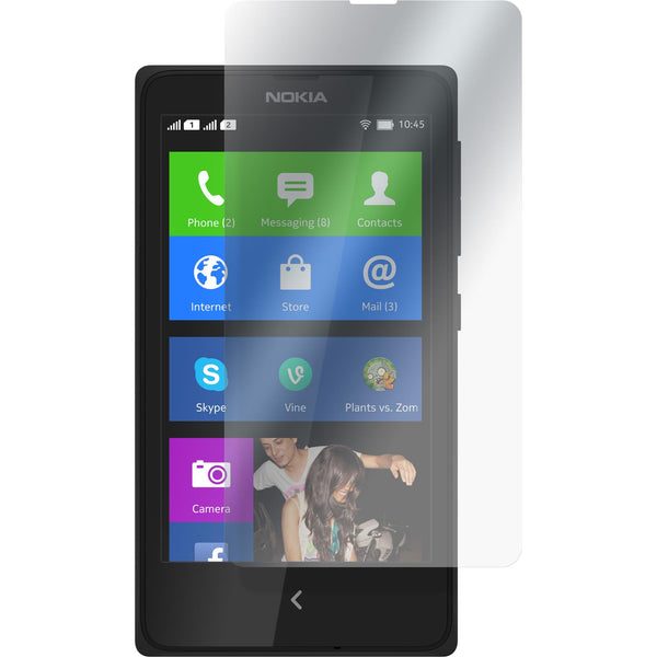 6 x  Nokia X / X+ Displayschutzfolie matt