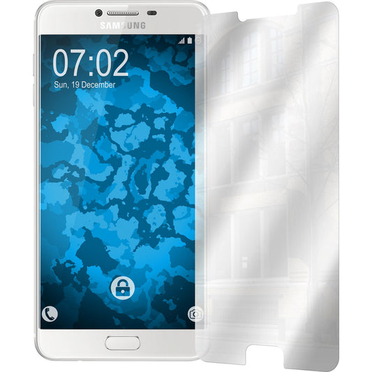 6 x Samsung Galaxy C7 Displayschutzfolie verspiegelt