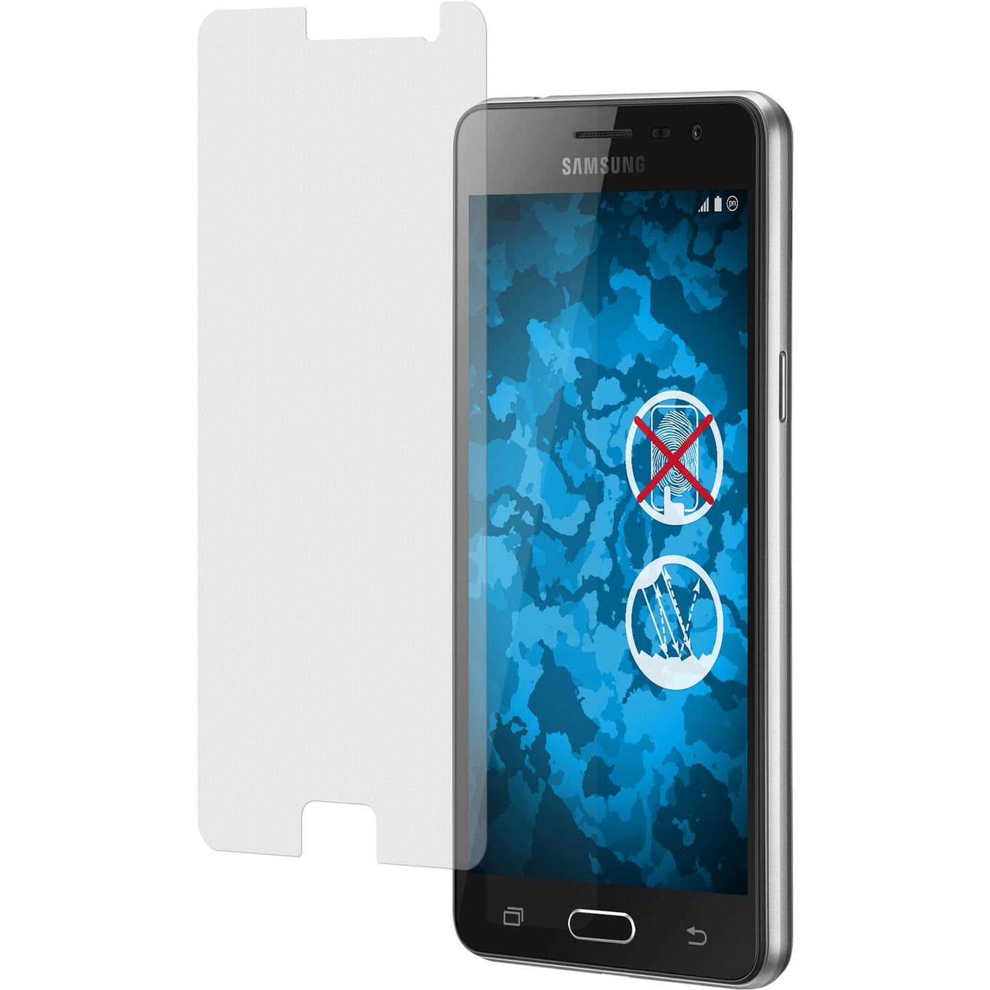 6 x Samsung Galaxy J3 Pro Displayschutzfolie matt