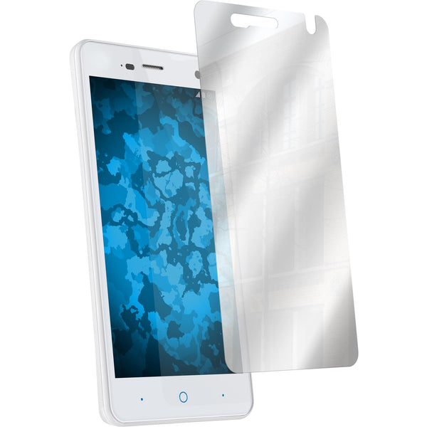 6 x ZTE Blade L3 Displayschutzfolie verspiegelt