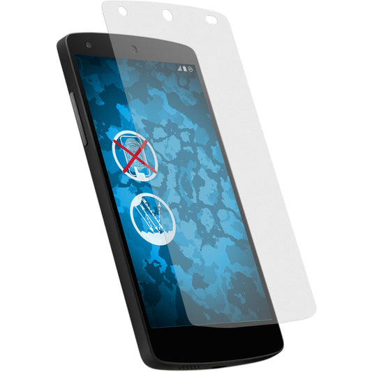 8 x Google Nexus 5 Displayschutzfolie matt